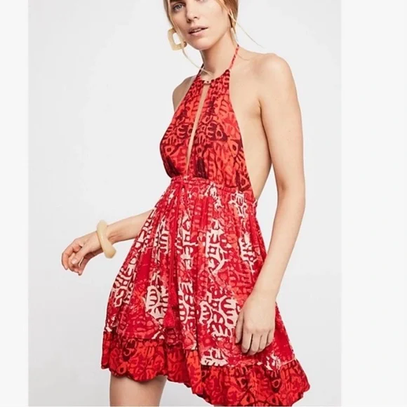 NWT Free People Beach Day Mini Dress S - Picture 3 of 11